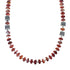 Native American Oyster Shell And Sterling Silver Bead Necklace JX131108